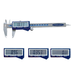 Thước cặp điện tử Series DFC 150, 200, 300mm màn hình lớn, phân số