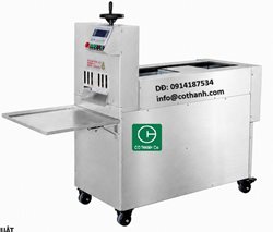 Máy thái thịt đông lạnh công nghiệp CNC 2 cuộn 